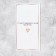 Money envelope "Wedding", heart, 16.5 × 8 cm