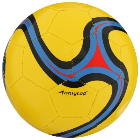 Ball football onlytop, PVC, machine stitching, 32 panels, p. 5, color mix-4