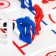 Hockey board game, 650x355x75 cm
