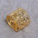 A set of rings for napkins, 6 pcs, with crystals
