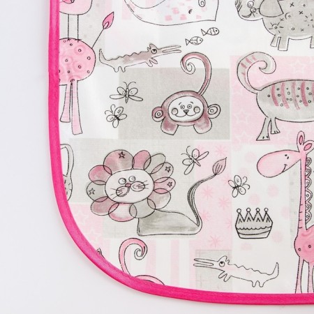 Adhesive-a dagger 70x100 cm, with holders-holders, the color of a gray-pink-6
