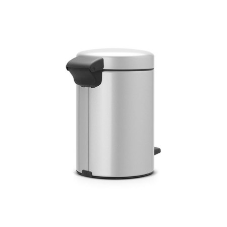 Brabantia Newcon bucket, plastic inner bucket, with a pedal, color gray metallic, 3 liters-2