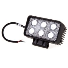 Farah LED SkyWay Off Road, rectangular, 12 V/24 V, 18 W, 6 diodes, 110*75 mm