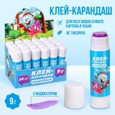 PVP 9 g adhesive-pencil, with an indicator, smeshariki