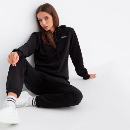 Female set (sweatshirt/pants), black color, size 44-3