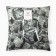 Decorative Ethel Pillow "Money" 40x40 cm, velor, 100% p/e