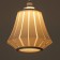Lamp Bayerlux "Desser" E27 15W white 29x29x25-125 cm