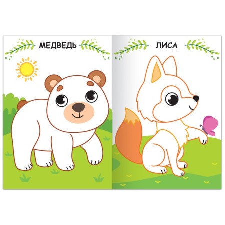 Coloring "who lives in the forest", 16 p.-1