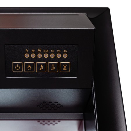 The electrician Realflame Fobos Lux Bl S, 750/1500 W, the remote control, timer, regulus. bright, sound-4
