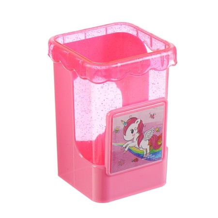 Tables of a desktop children's "unicorn" (stand+2 pencil+ruler+sharpener+eraser+notebook 8 sheets)-1