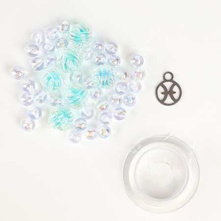 Soft toy - zodiac "Create your decoration. Pisces ", with a pendant-3