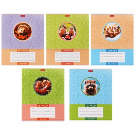 Notebook 12l Lin Forest Babies, Region Mel Boom, BL 65g/M2, Mix
