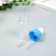Window with pipette glass, plastic mix 7.5x2.2x2.2 cm