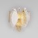 Wall lamp Bogate’s Leaf 369/3, E14, 3x40W, 320x160x340 mm, brass color