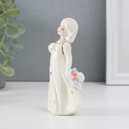 Souvenir Ceramics "Baby with a hat" 11x6x3 cm-2