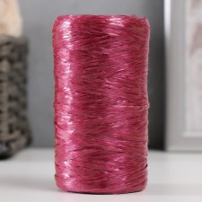 Gingerbread for manual knitting 100% polypropylene 200m/50g. (26-dark cherry)