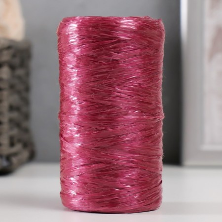 Gingerbread for manual knitting 100% polypropylene 200m/50g. (26-dark cherry)