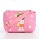 Bag's bag with a zipper "chosen", pink color