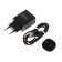 Network charger More Choice NC24A, 2.1A, Type-C cable, black