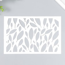 Plastic stencil 