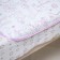Adhesive - a dagger 70x100 cm, with holdings -holders, white color with a print