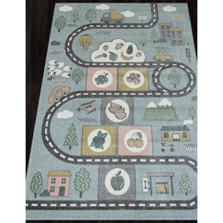 Rectangular carpet Merinos Sofit, size 80x150 cm, Multicolor color-1
