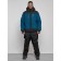 Ski costume men's winter, size 48, blue color