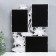 Photo frame plastic in 3 photos 10x15 cm "Lotuses" golden-white 36x27 cm