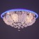 Chandelier 5855/600 chrome 8x40W E14 LED+Blue PDU 60x60x27cm