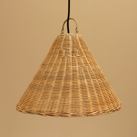 Ceiling Lamp from Rotan "Angga", 1 × 120 W, E27, 30 × 30 × 40 cm-2