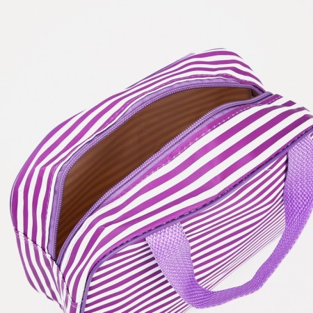 Lightning cosmetic bag, purple color-2