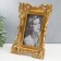 Photo frame Polystone 10x15 cm "Evening" gold 23.5x19.5 cm