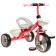Three -haired Micio Lutic+bike, pink color