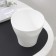 Kashpo for flowers with an insert "Athena", 1 l, white color