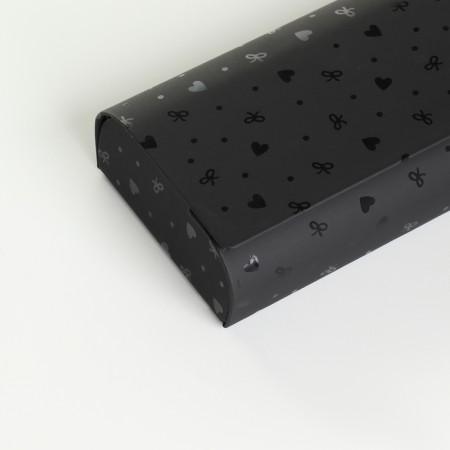 Case for glasses on a cracker, black color-2
