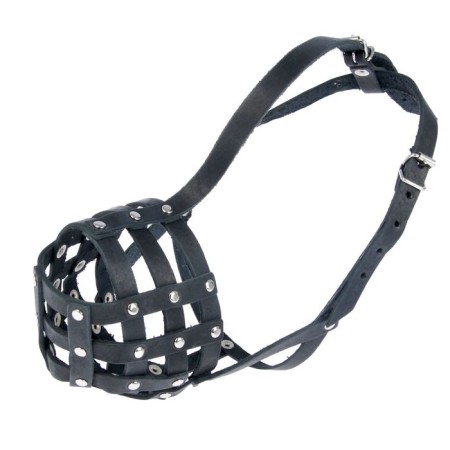 Muzzle Leather Zononic No.r (Rottweiler), DN 10.5 cm, ohm 32 cm, mix