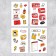Hyipovy Stickerbuk, 10 sheets, 14 x 21 cm