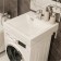 Paola siena sink 600, 60x60 cm, above the washing machine