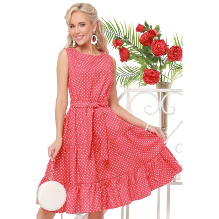 Women's dress "Thin feelings", size 54