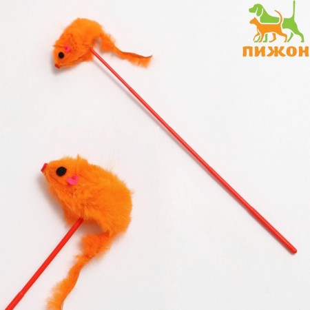 Teaser "mouse on a stick", red