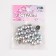 Rhinestones are sewing "circle", in the frame, with holography, d = 10 mm, 20 pcs