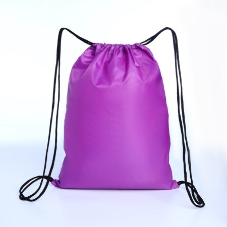 A bag for shoes on a lace, "ZFTS", a reflective strip, a lilac color-1