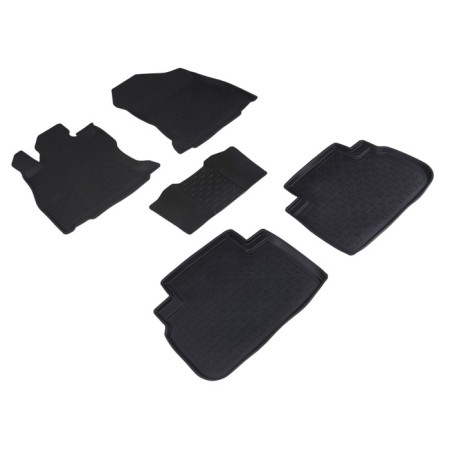 Rubber rugs with high side for Subaru Forester V, 2018-N.