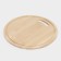Board of a cut round with a gutter, d = 28x0.8, an array of birch