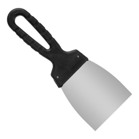 Spatulas "Remocolor" 12-5-80, stainless steel, plastic handle, 80x100 mm