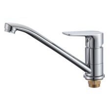 Kitchen mixer RMS SL131-004F-25, single-leaf, high spout, nut, chrome