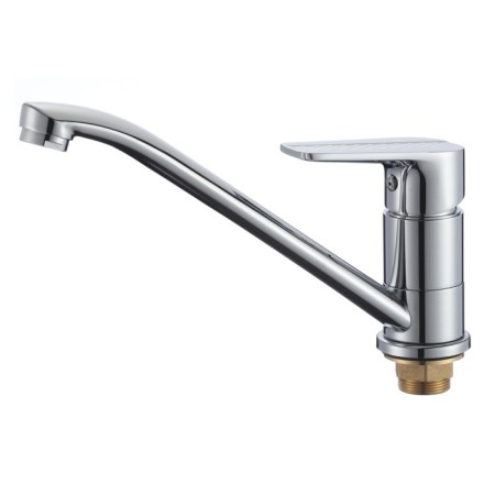 Kitchen mixer RMS SL131-004F-25, single-leaf, high spout, nut, chrome