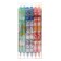 Gel pen, automatic 0.5 mm, blue rod, body with a pattern, mix (barcode on a piece)