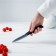 Knot Kitchen ceramic Magistro Black, Blade 9.5 cm, Soft-Touch pen, Black color