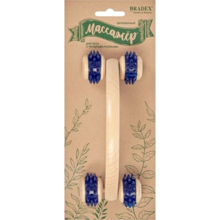 BRADEX KZ 0957 body massage, with 4 rollers-4